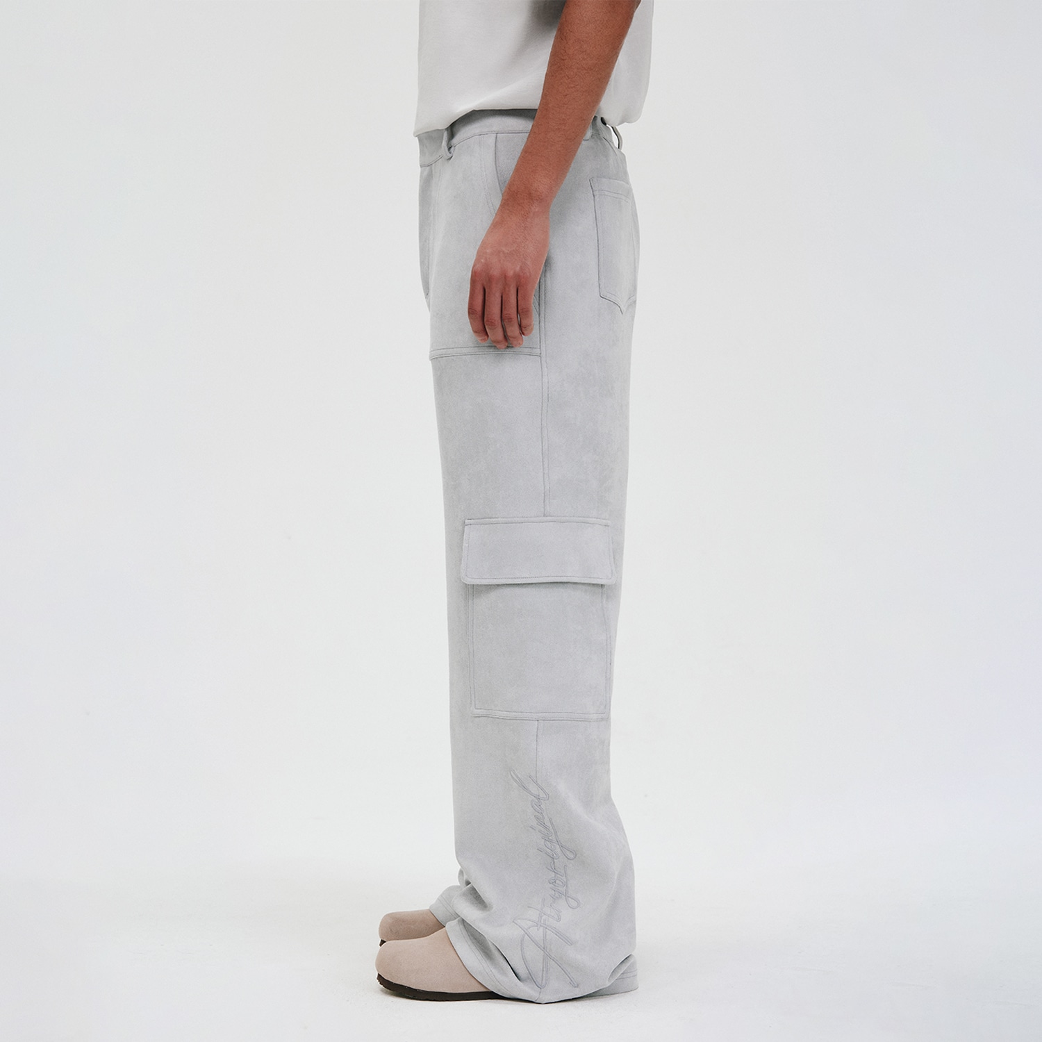 Atry Suede Embroidery Pants — фото 6