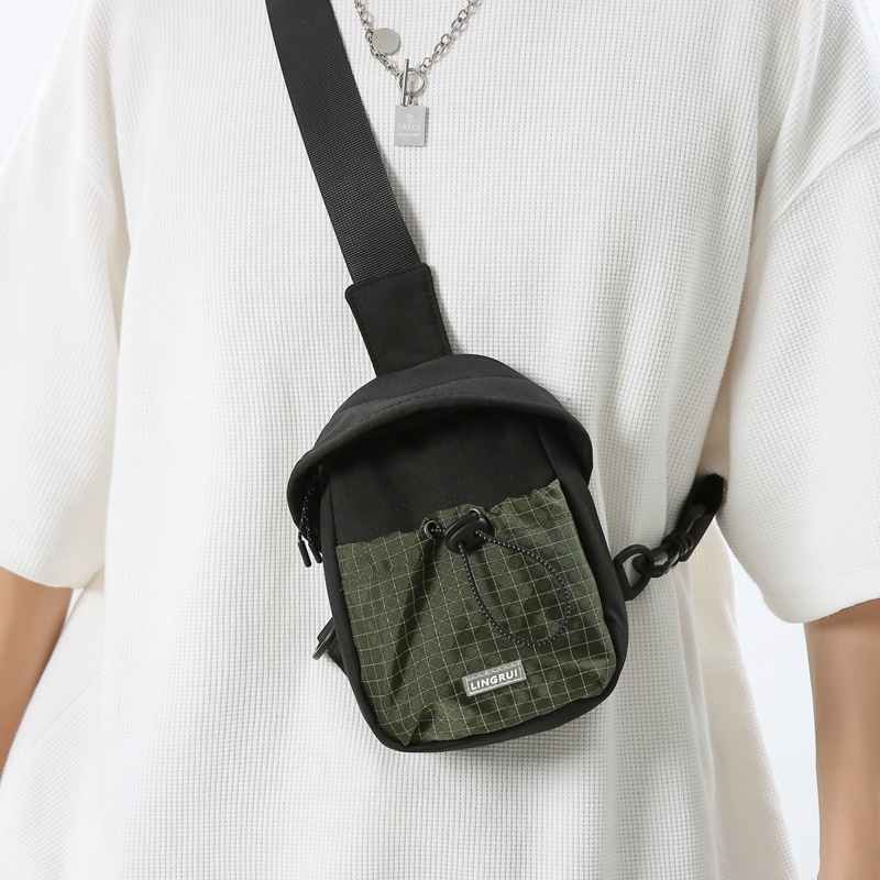 醇龙 Chunlong Casual Nylon Crossbody Bag — фото 4