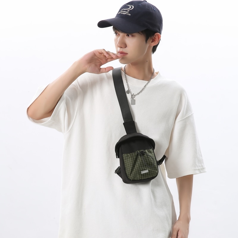 醇龙 Chunlong Casual Nylon Crossbody Bag — фото 5