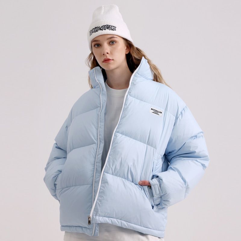 Btk Basic Letter Print Down Jacket — фото 6