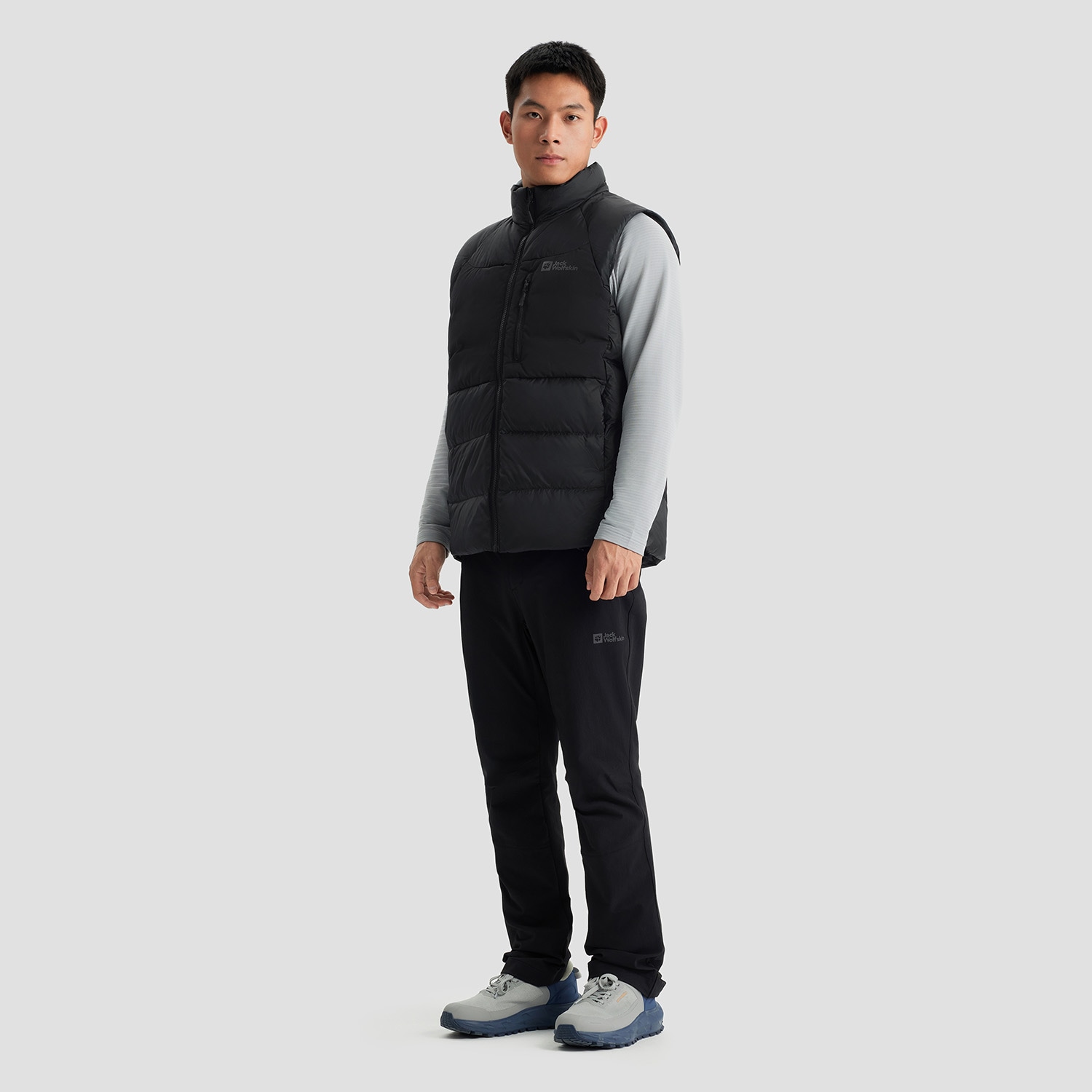 Jack Wolfskin Vest Black — фото 4