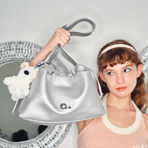 Muva Cloud Crossbody Bag Silver/Black — фото 2