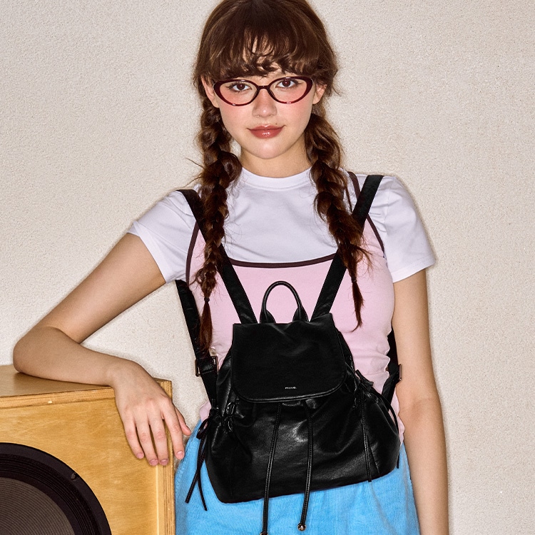 Muva Backpack Cream Yellow/Black — фото 7