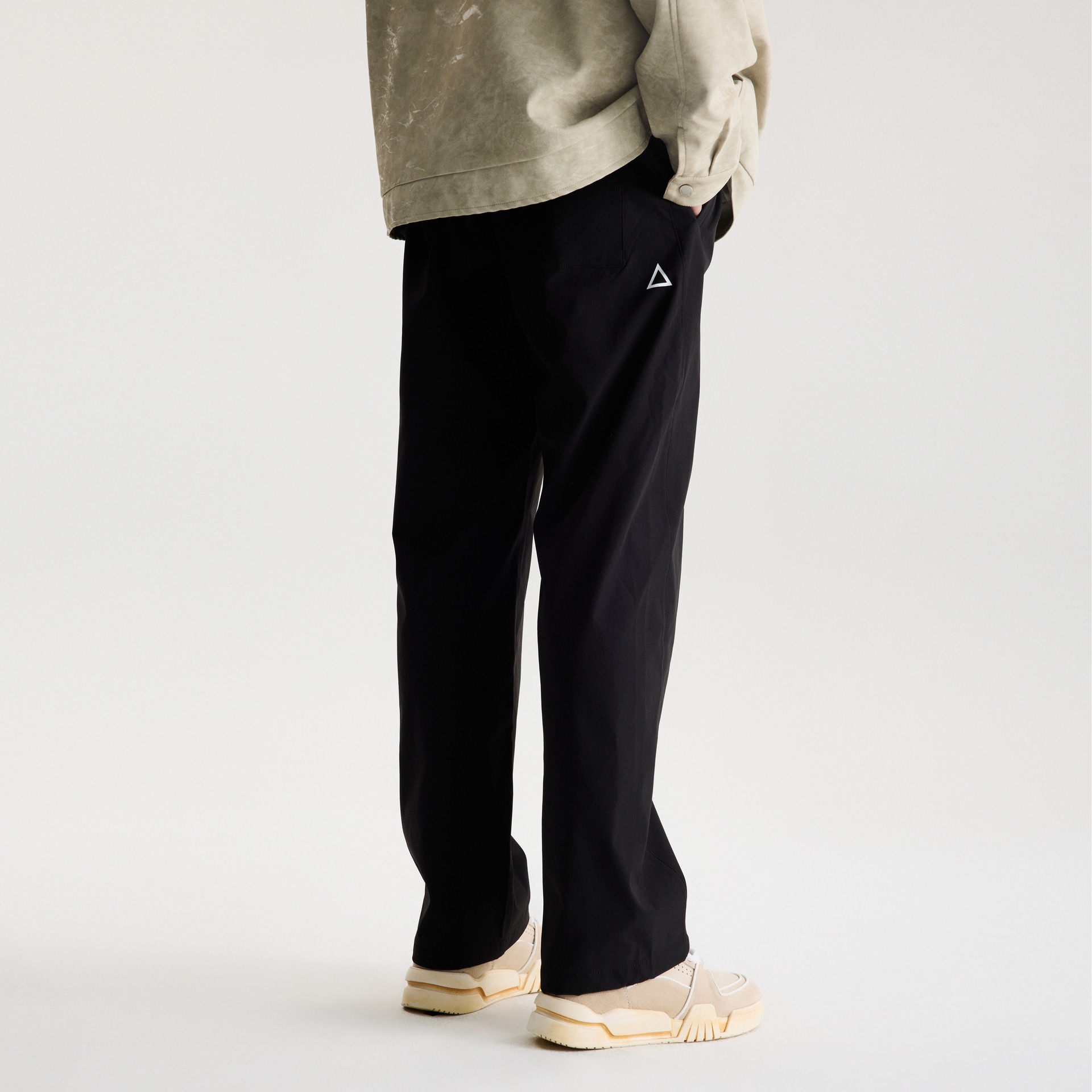 Coldstone Street Loose Straight Triangle Logo Pants — фото 7