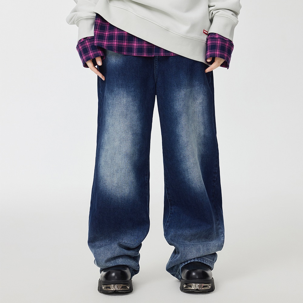 Sprayground Shark Logo Vintage Jeans — фото 4