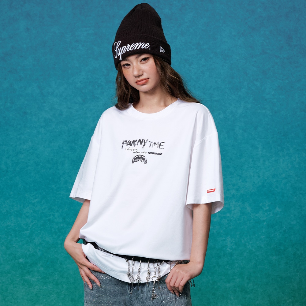 Sprayground x Noriko Shark Logo Tee — фото 11
