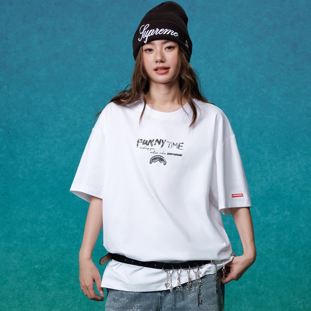 Sprayground x Noriko Shark Logo Tee — фото 9
