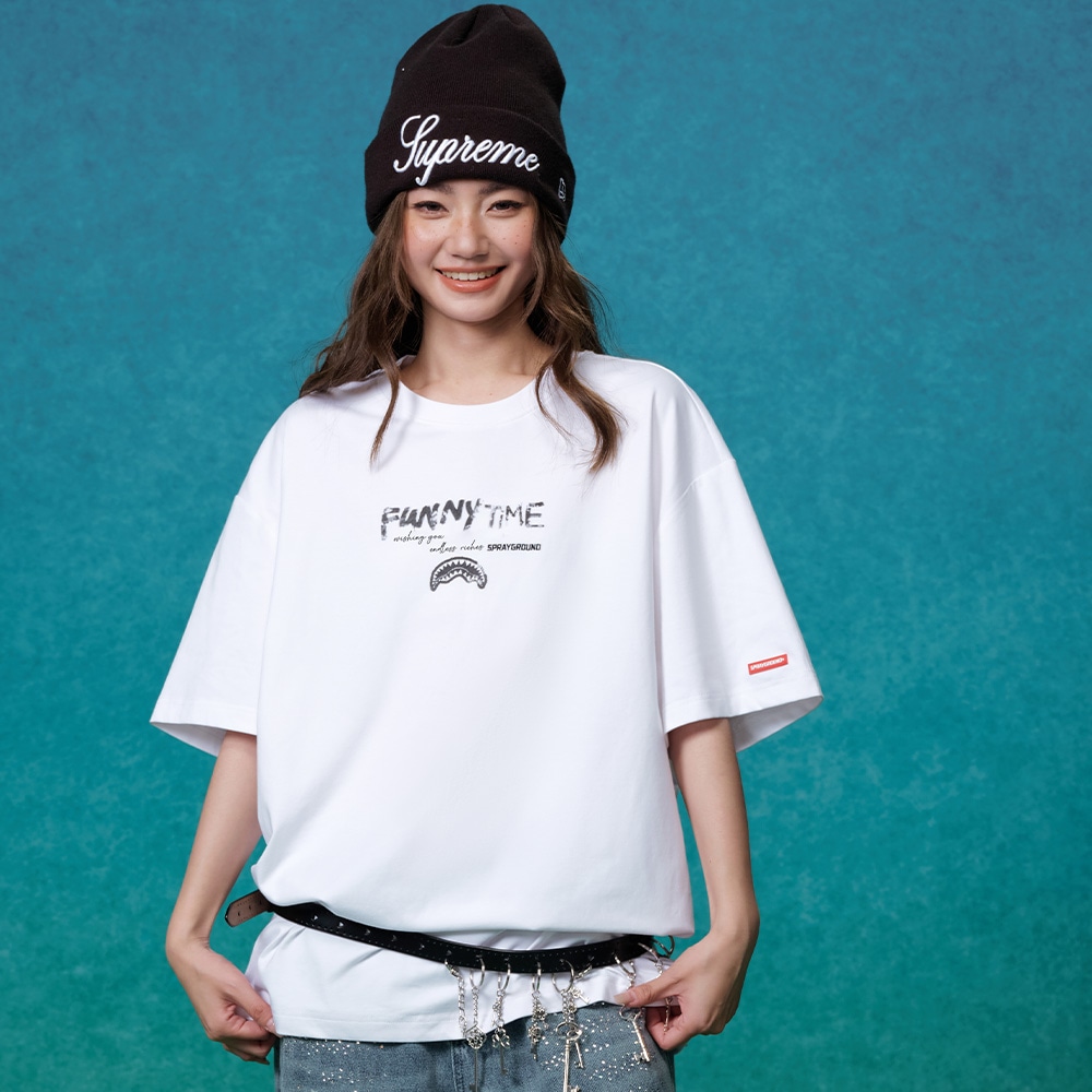 Sprayground x Noriko Shark Logo Tee — фото 8