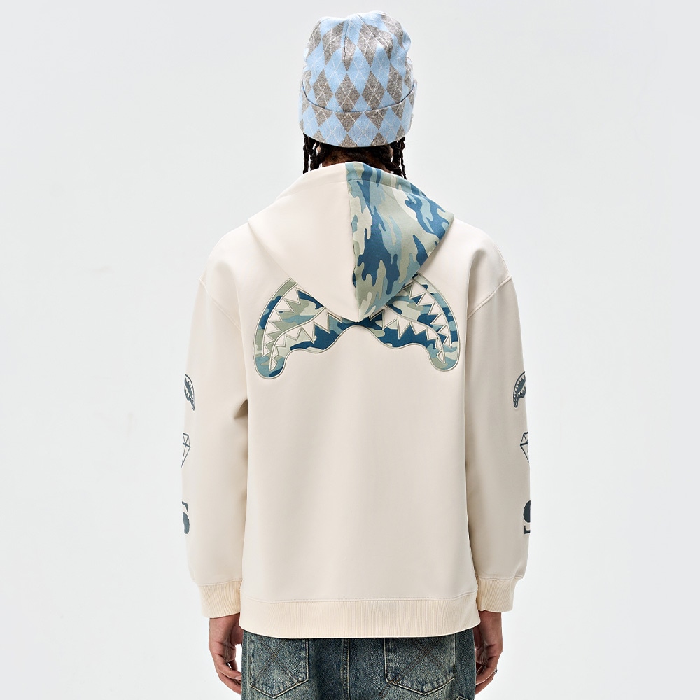 Sprayground Shark Camo Hoodie — фото 8