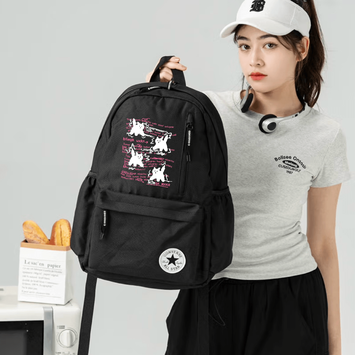 Converse Scared Cat Backpack — фото 7