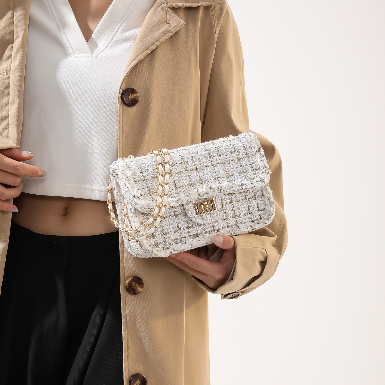 捷朗仕 Jielangshi Chain Shoulder Bag — фото 6