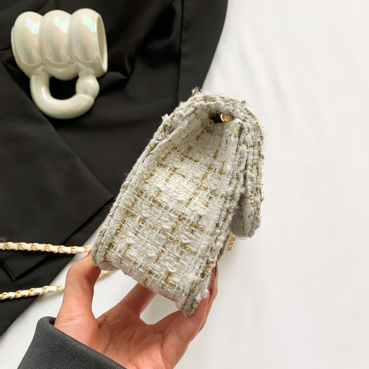 捷朗仕 Jielangshi Chain Shoulder Bag — фото 9