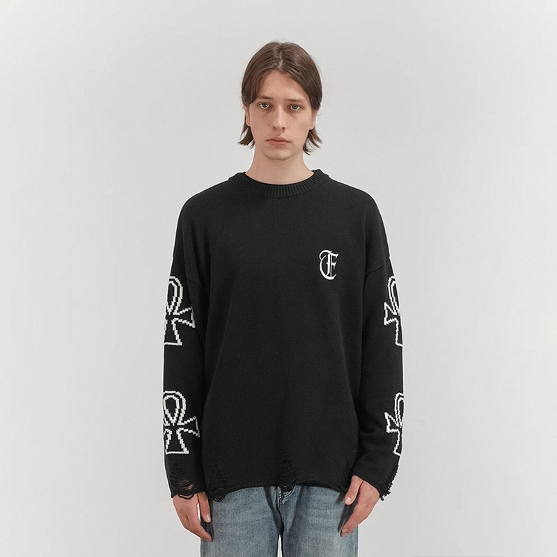 Black Of Exit Sweater — фото 4