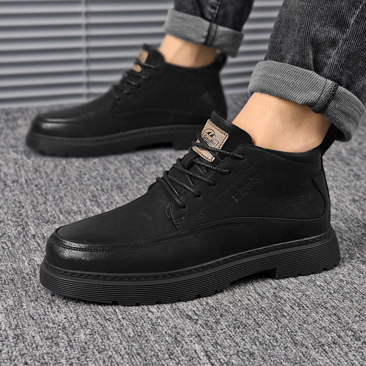 Hla PU Ankle Boots — фото 10