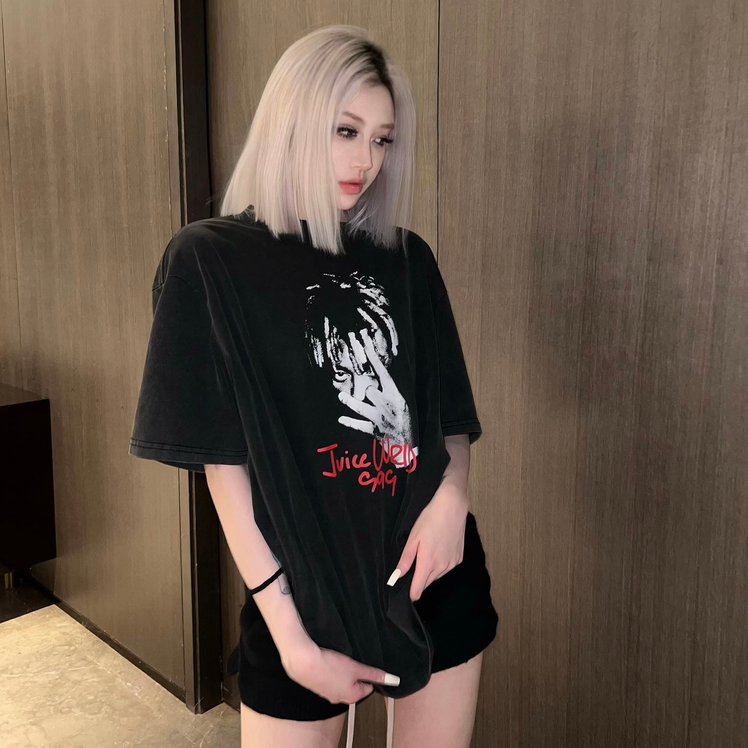 Juice Wrld T-Shirt Black — фото 2