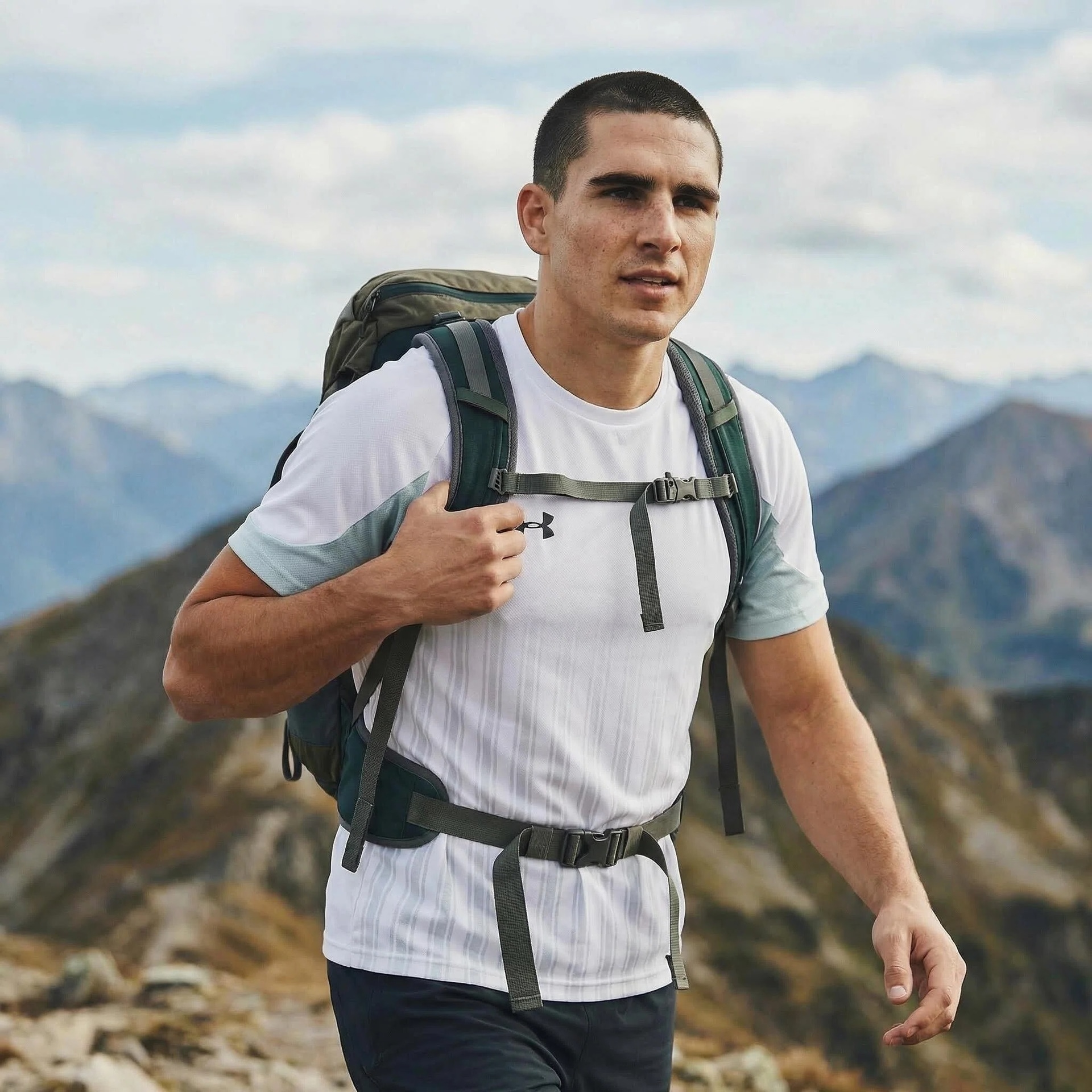Under Armour Logo Print T-Shirt — фото 5