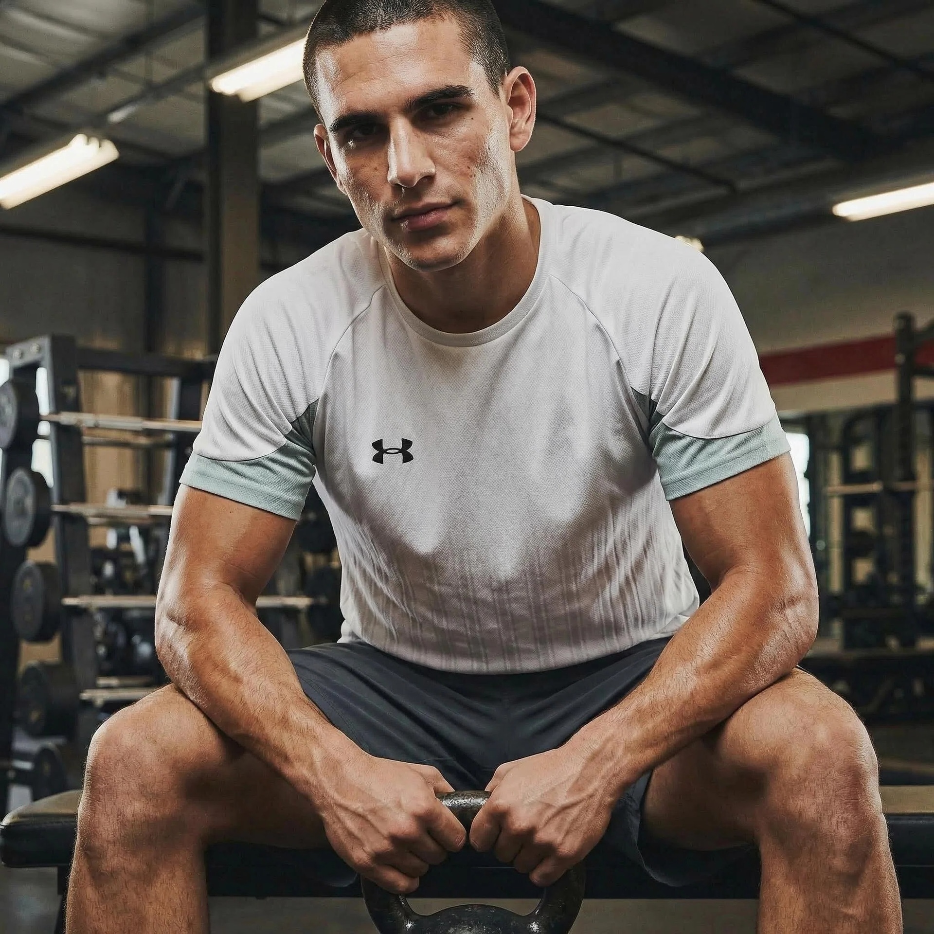 Under Armour Logo Print T-Shirt — фото 4