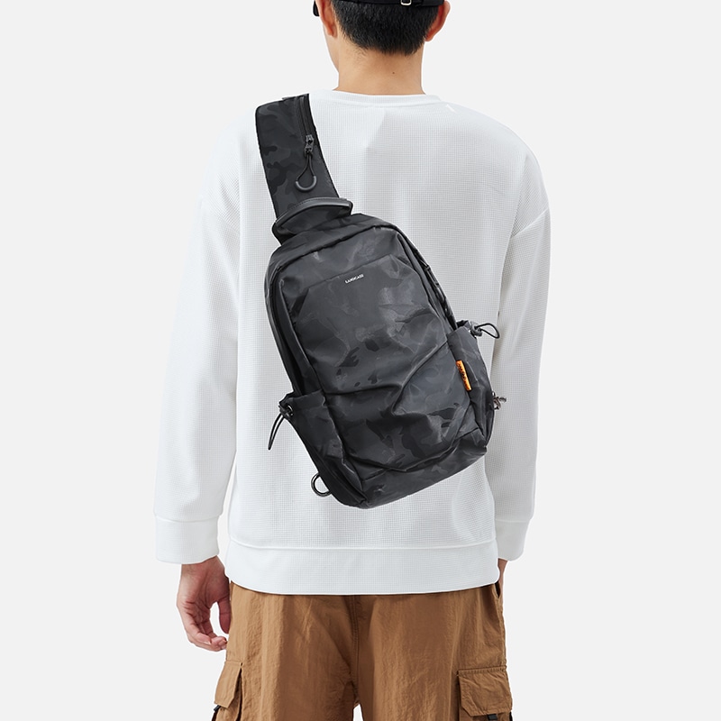 Landcase Crossbody Bag Black/Camo Black — фото 4