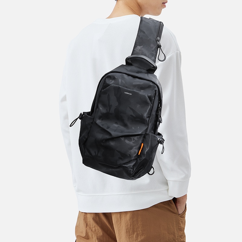 Landcase Crossbody Bag Black/Camo Black — фото 6