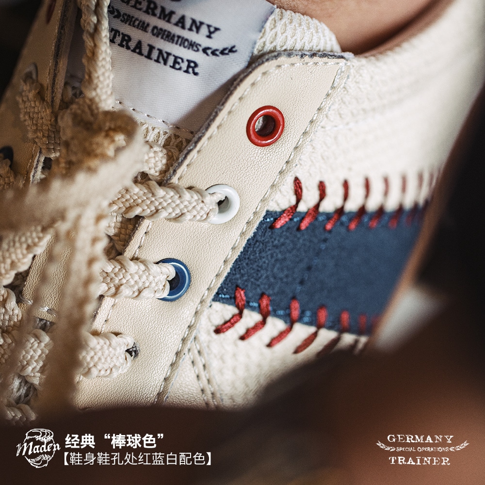 Maden Retro Trainer White — фото 10