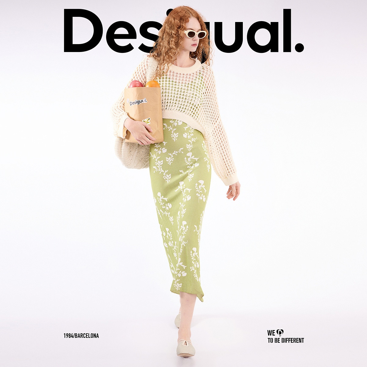 Desigual Одежда (Арт. 25SWVK594072-白绿色) — фото 3