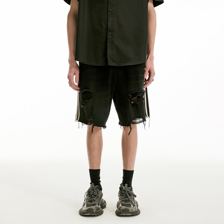 Imxs Denim Shorts Black — фото 2
