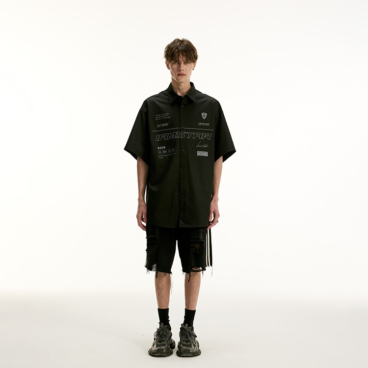 Imxs Denim Shorts Black — фото 4