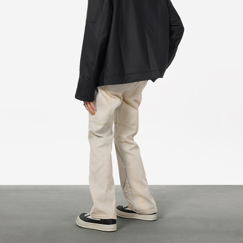 Coolalpaca Classic Button Flared Jeans — фото 10