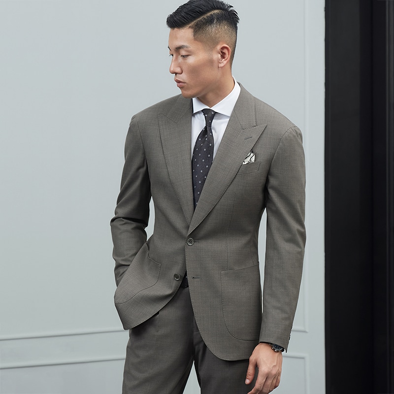 Skaro Merino Wool Suit Gray — фото 4