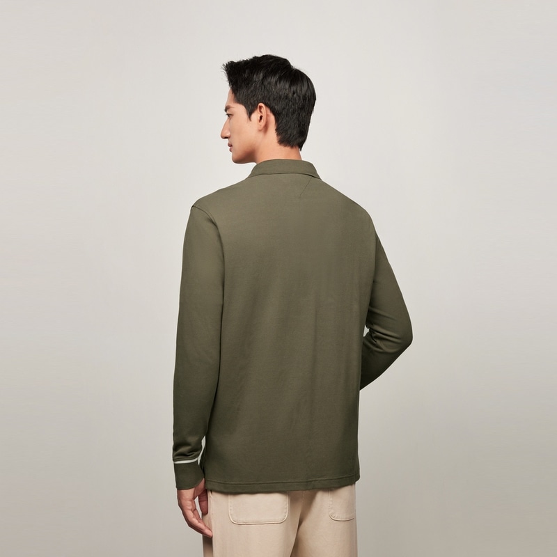 Tommy Hilfiger Long Sleeve Polo — фото 8