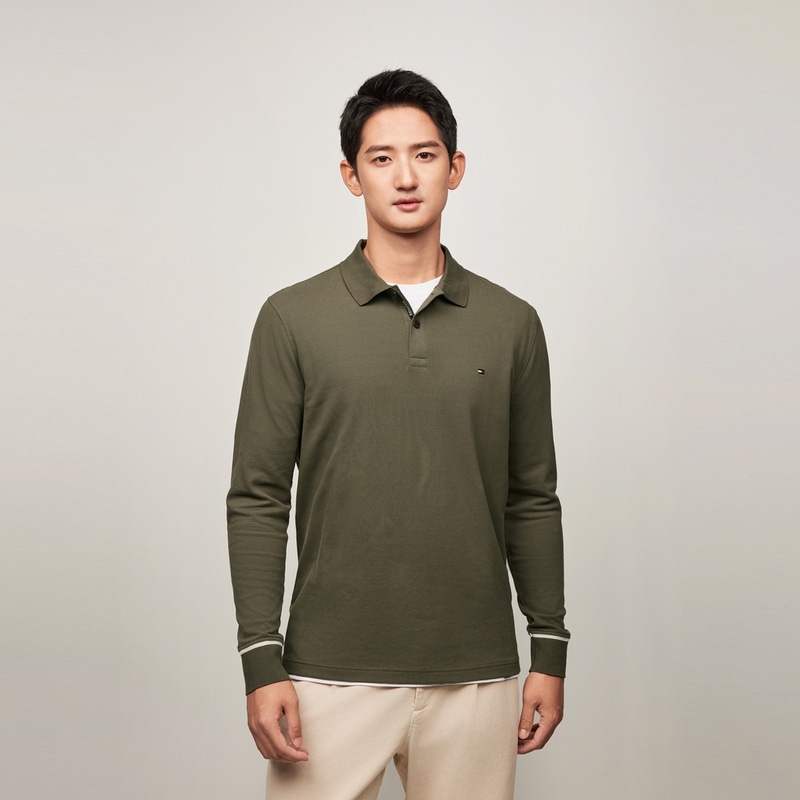 Tommy Hilfiger Long Sleeve Polo — фото 7