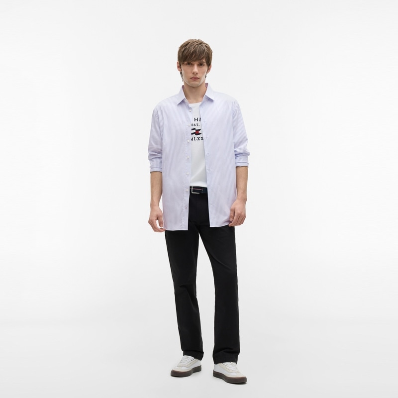 Tommy Hilfiger Striped Long Sleeve Shirt — фото 4