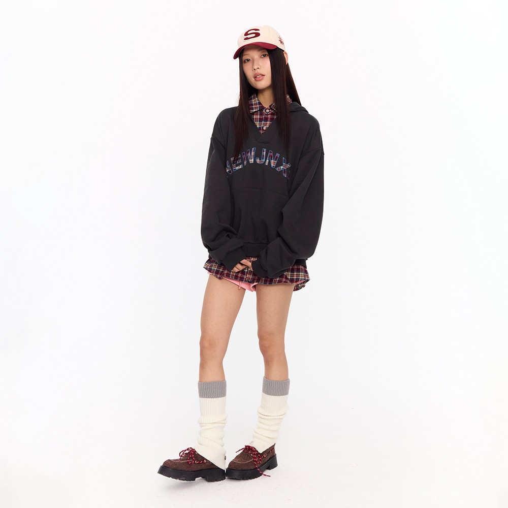 江南先生 Mr. Jiangnan Vintage Patchwork Hoodie — фото 10