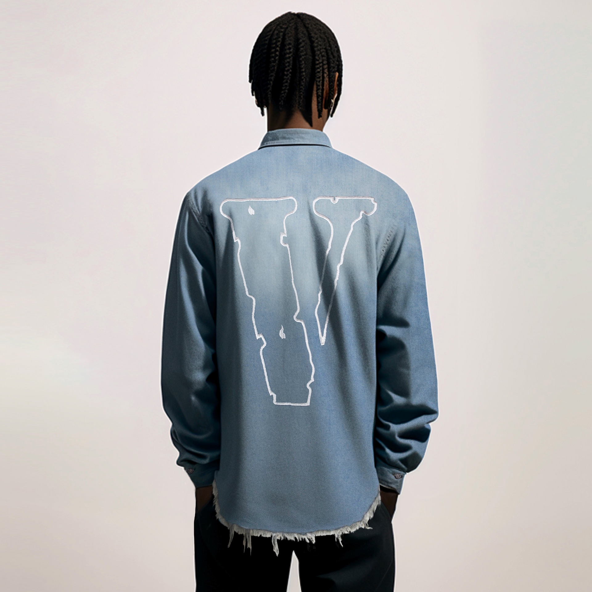 Vlone Denim Shirt — фото 7