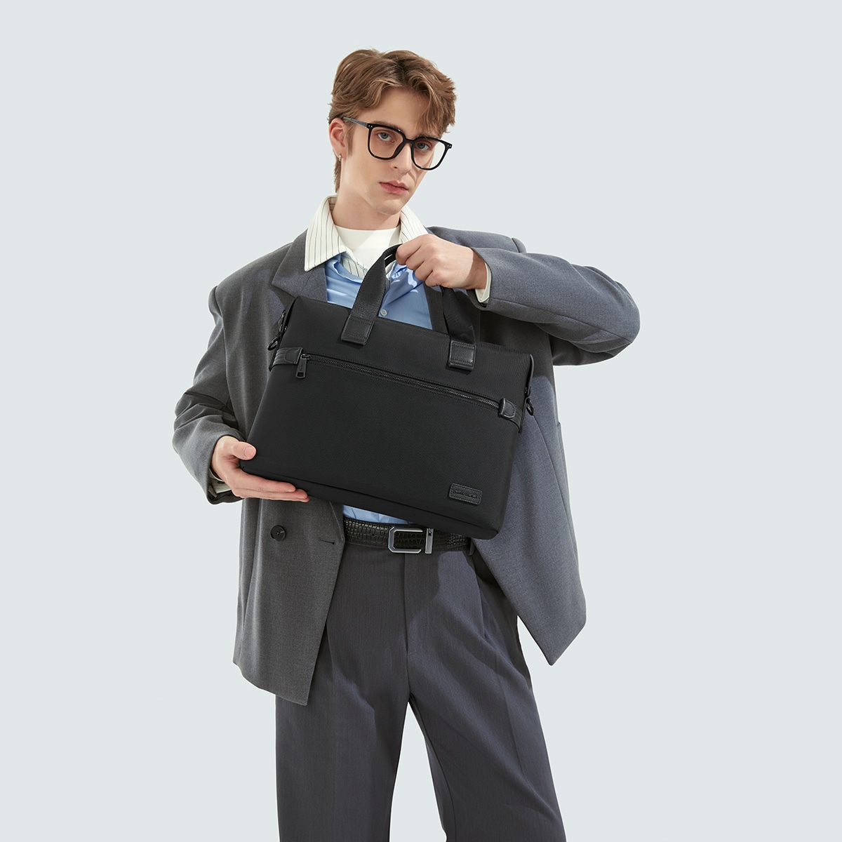 Pierre Cardin Business Briefcase Black — фото 2