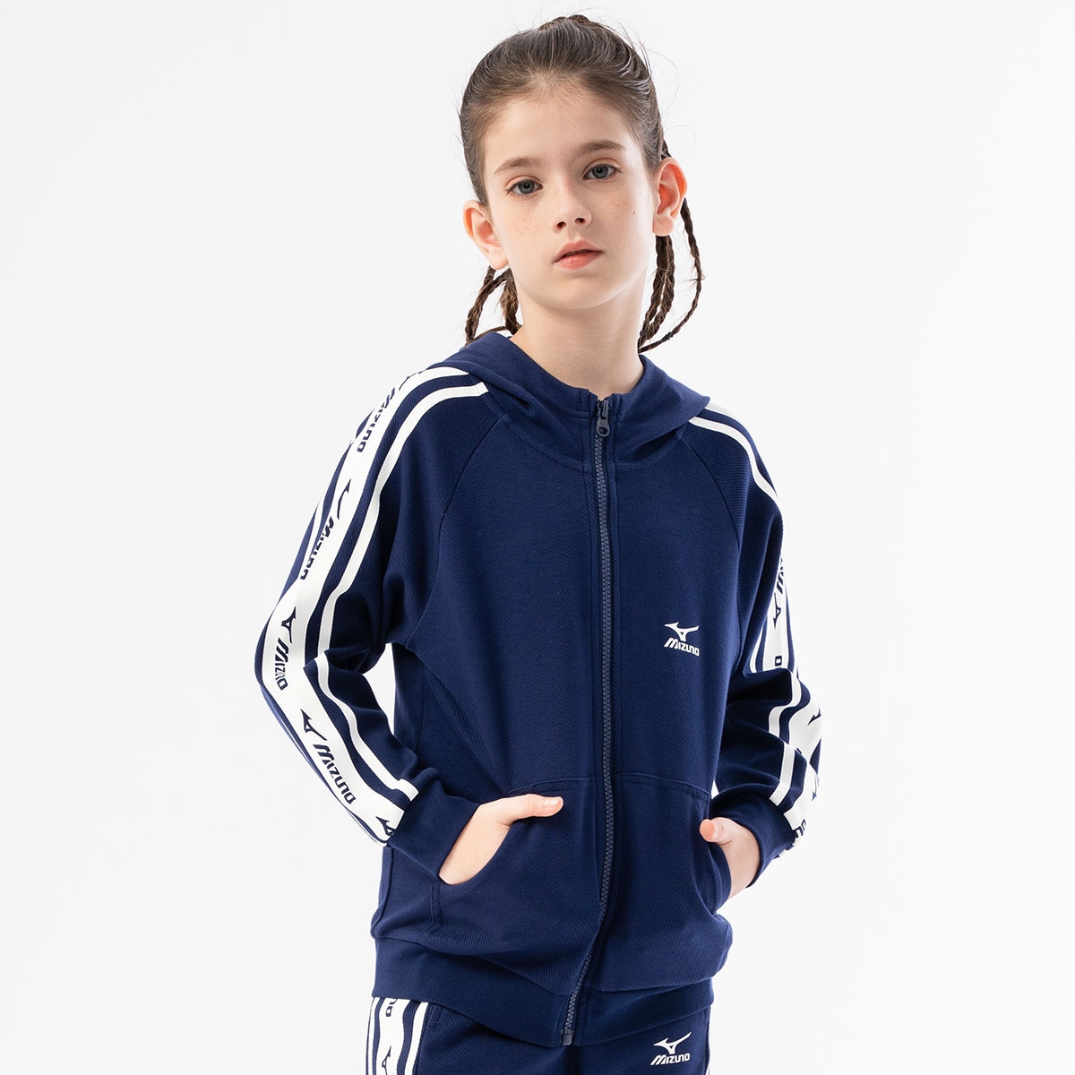 Mizuno Kids Hoodie Jacket — фото 4