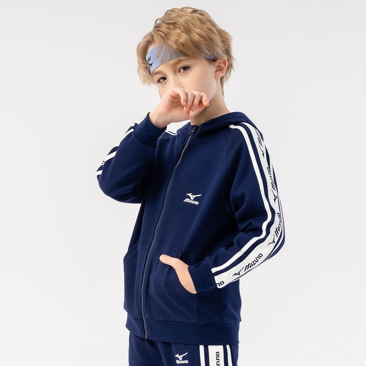 Mizuno Kids Hoodie Jacket — фото 6