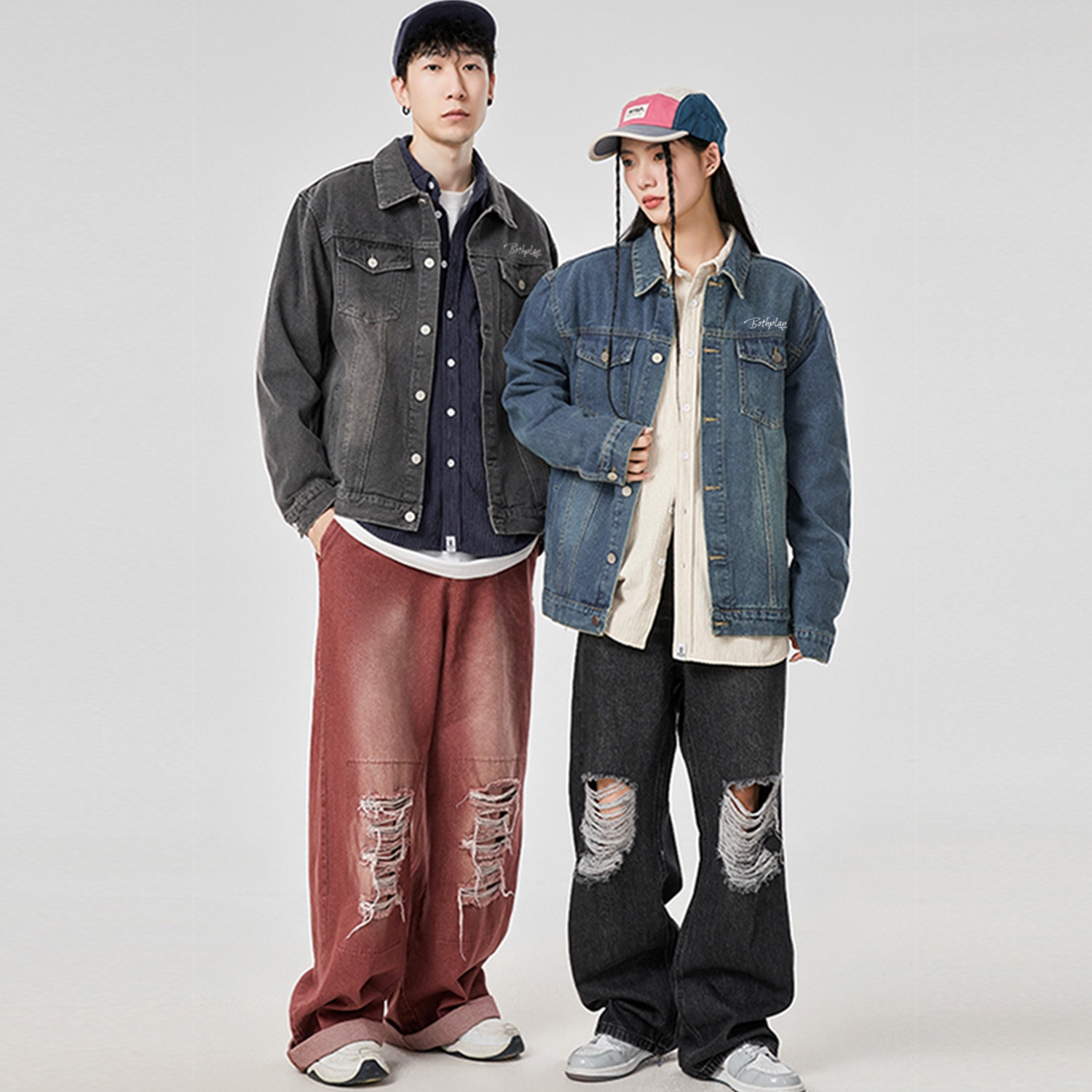Both Play Denim Jacket — фото 11