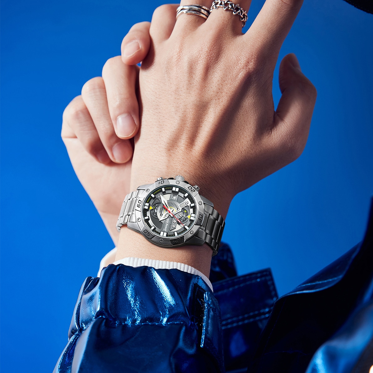 商玺/Soeng tide Soeng Tide U Series Trident Chronograph — фото 5
