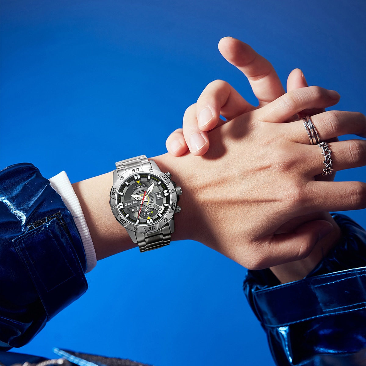 商玺/Soeng tide Soeng Tide U Series Trident Chronograph — фото 7