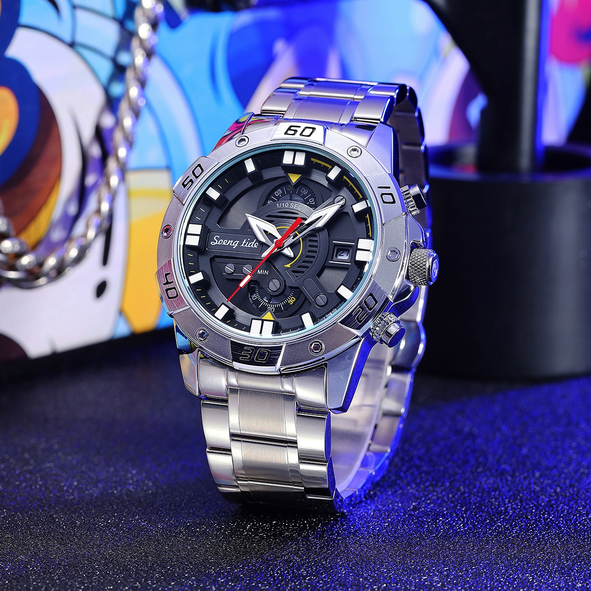 商玺/Soeng tide Soeng Tide U Series Trident Chronograph — фото 3