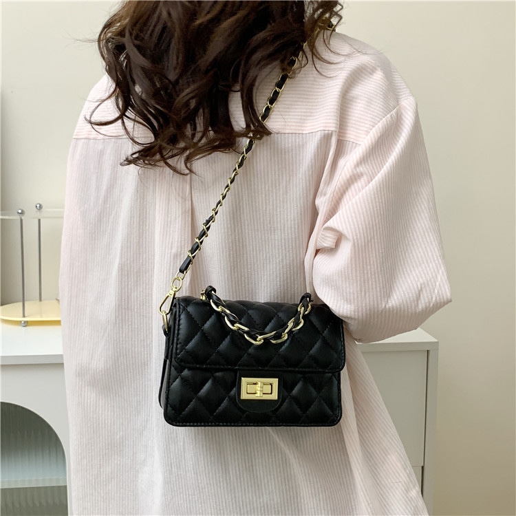 Wiersaam Quilted PU Shoulder Bag — фото 1