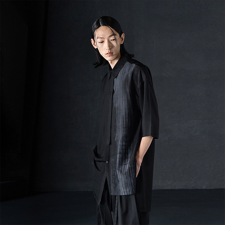 HUANXIANGZHE Huànxiàngzhě Black Shirt — фото 3