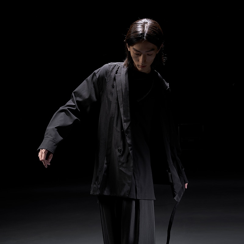 HUANXIANGZHE Huànxiàngzhě Black Vest — фото 6