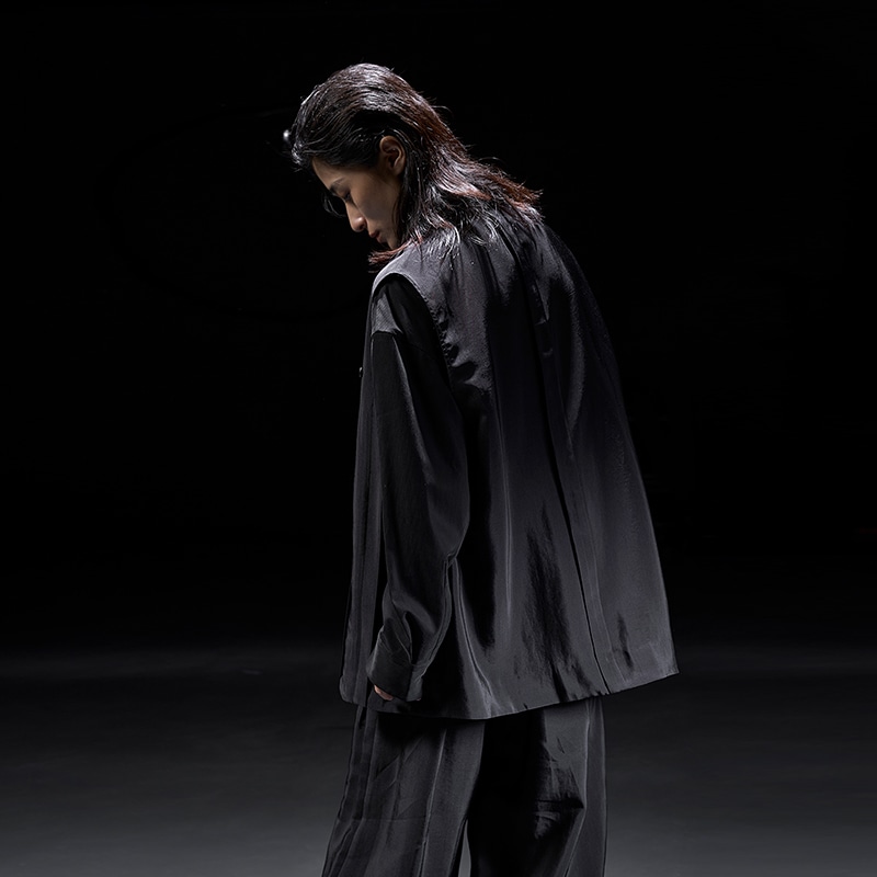 HUANXIANGZHE Huànxiàngzhě Black Vest — фото 4