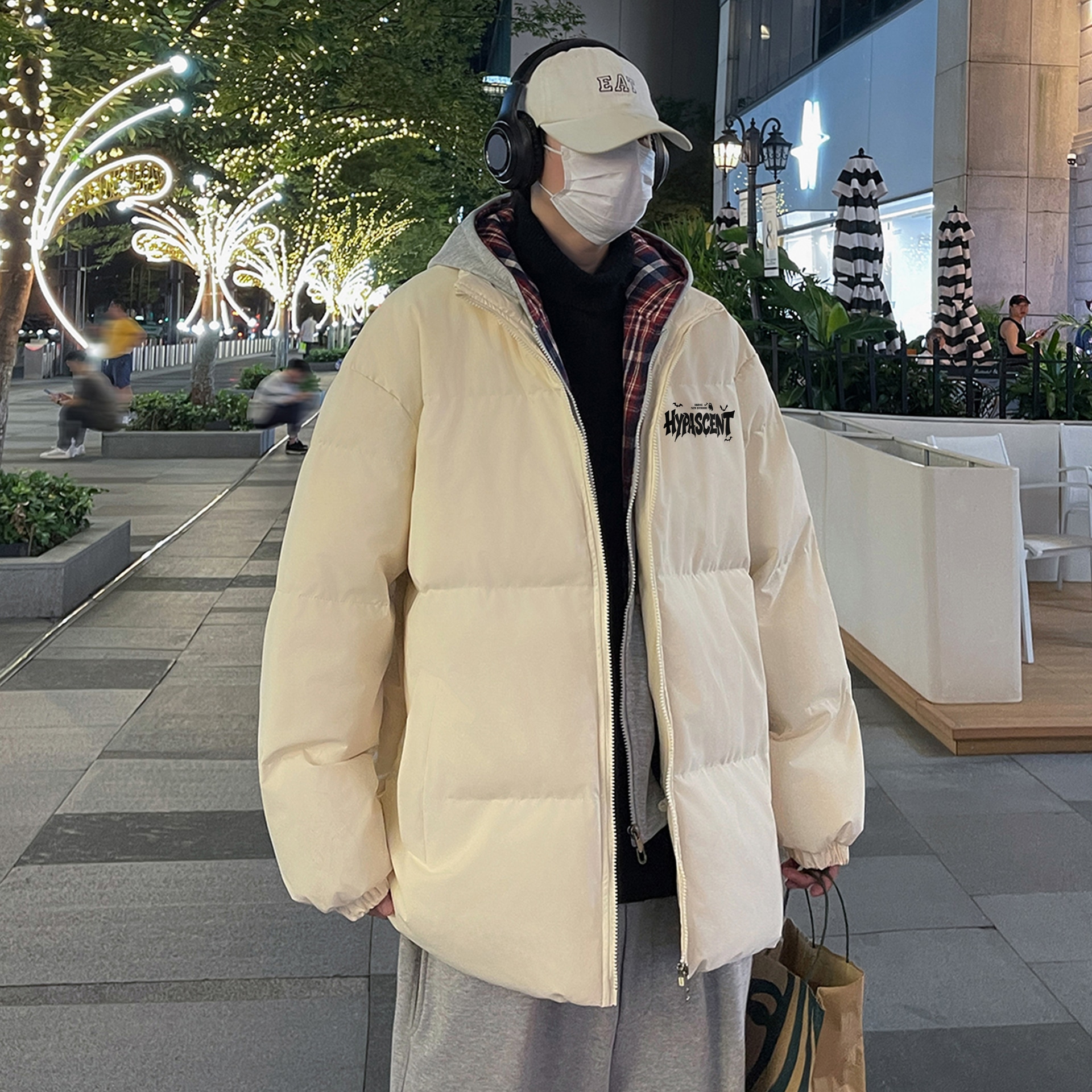 Hypascent Halloween Demon Smile Puffer Jacket — фото 9