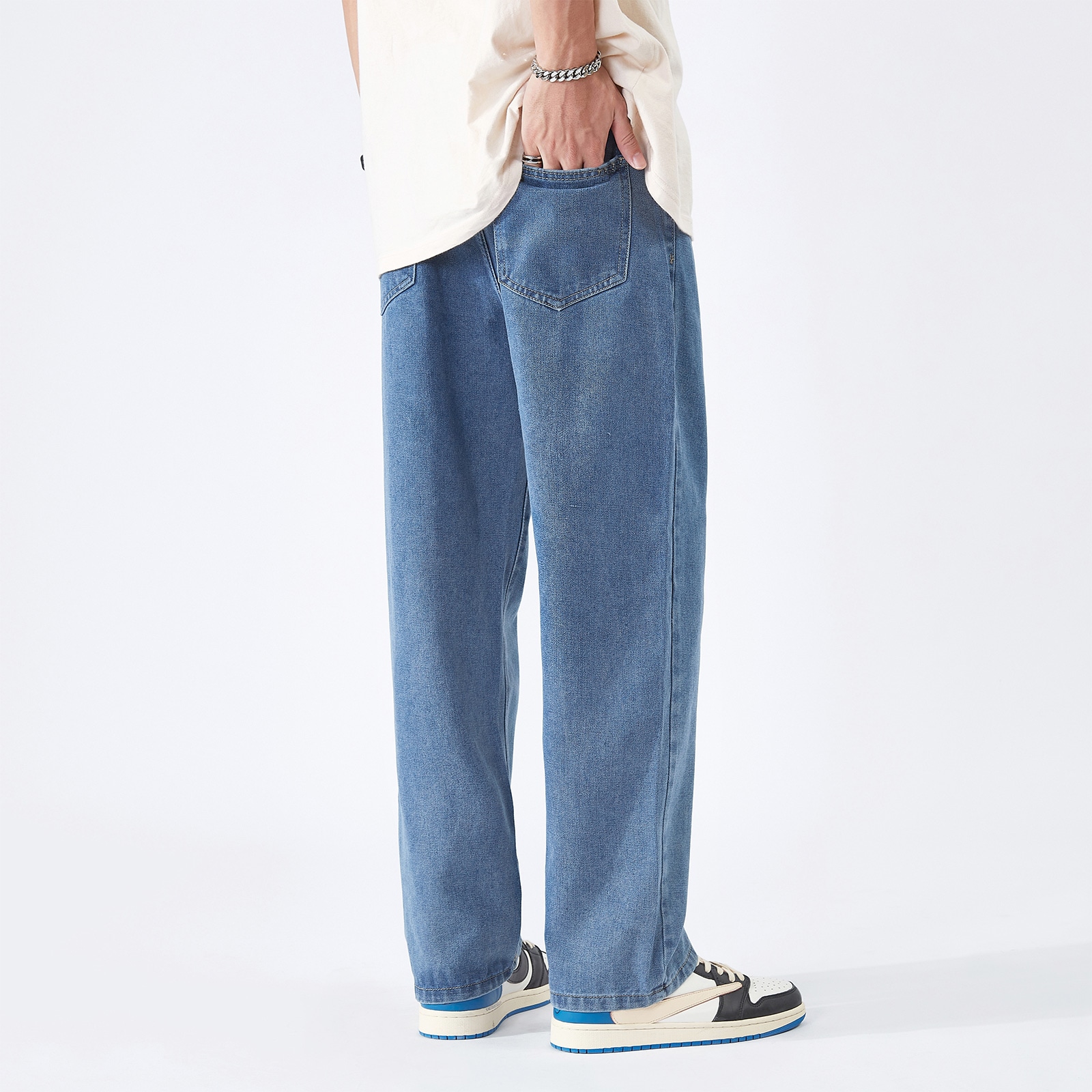 Brnr Basic Washed Loose Jeans — фото 9