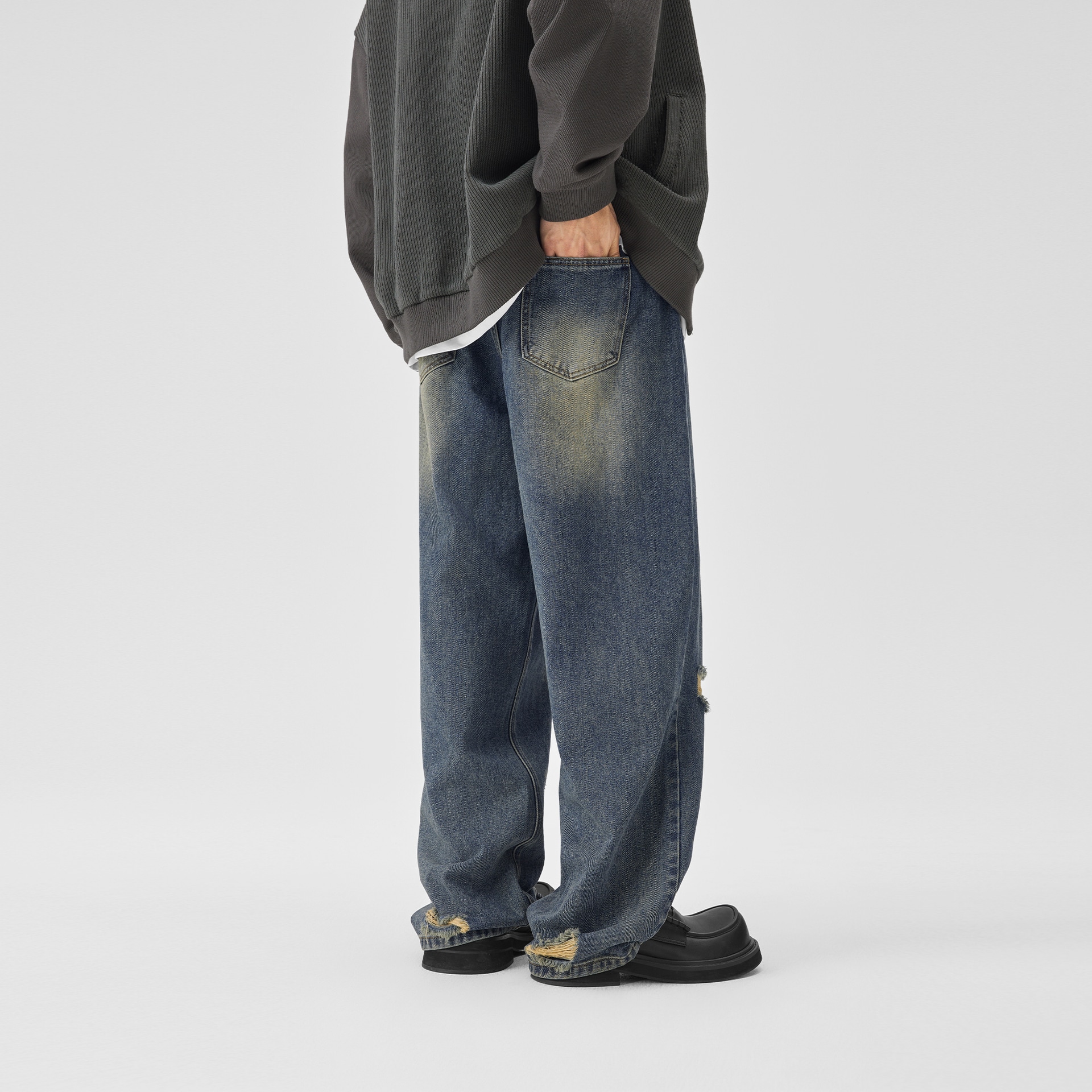 Bodydream Vintage Washed Distressed Jeans — фото 3