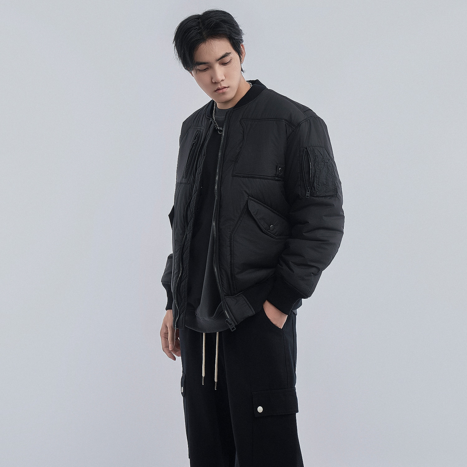 Vip Functional Series Bomber Jacket Black — фото 5
