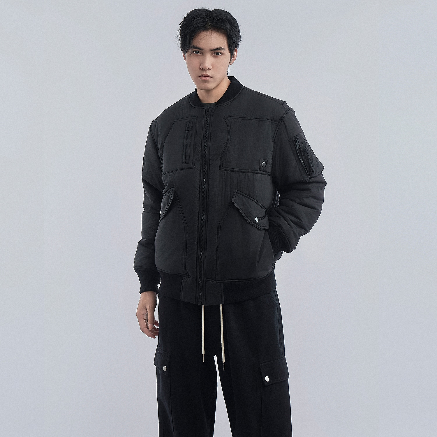Vip Functional Series Bomber Jacket Black — фото 8